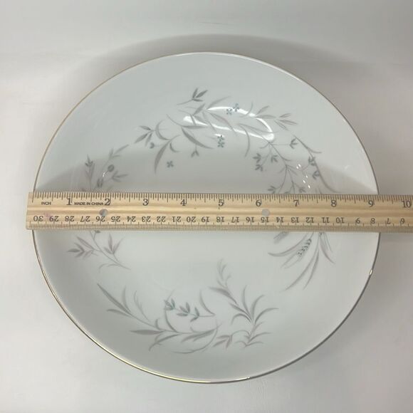 Wentworth Fine China Japan Gold Trim 9 1/4 In Serving Bowl 2 1/4 In Tall 8905 - Picture 5 of 7